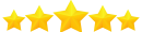 five-fat-golden-stars-with-reflection-excellent-quality-rating1
